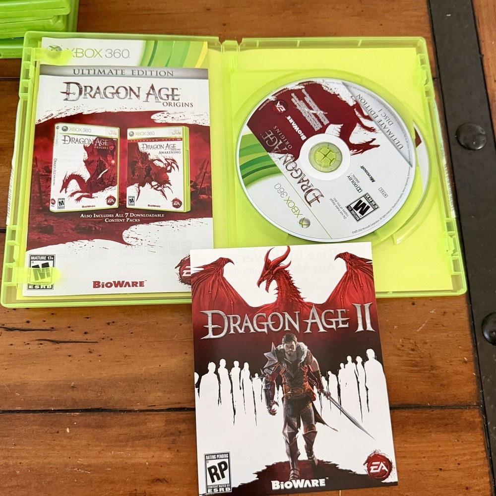 Dragon Age: Origins Ultimate Edition (Microsoft Xbox 360, 2010) Tested &‎ Works